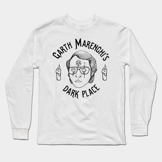 Garth Marenghi - Dark Place Long Sleeve T-Shirt by fakebandshirts